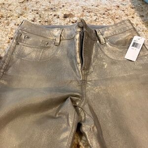 Metallic muted gold NYDJ